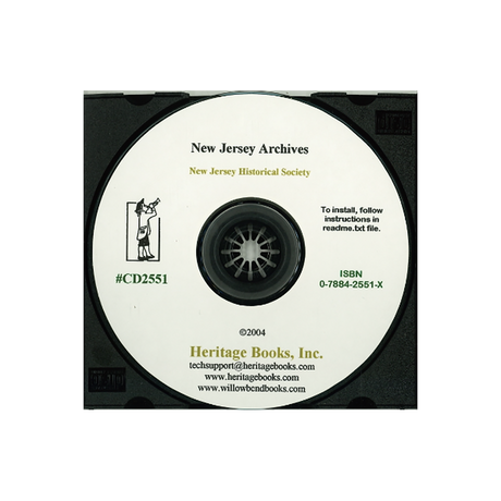 CD-New Jersey Archives, Newspaper Abstracts I to XI and I to V