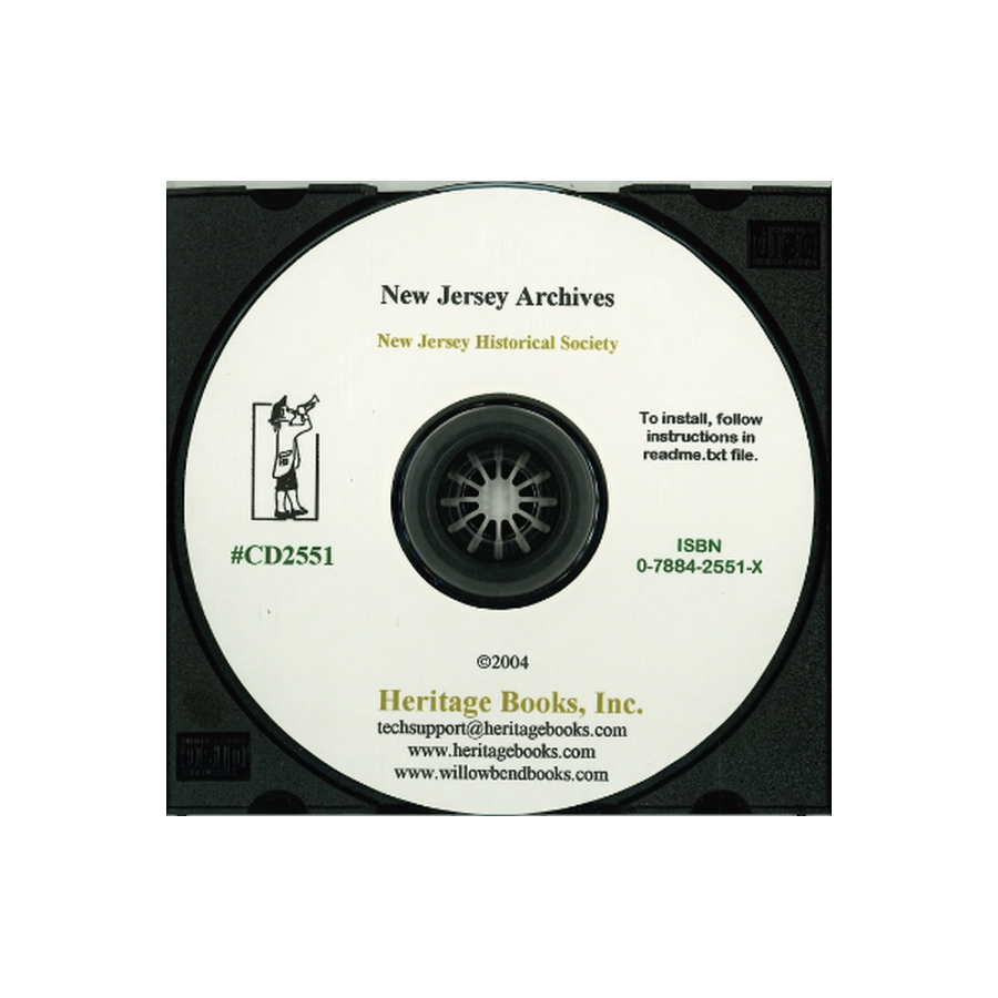 CD-New Jersey Archives, Newspaper Abstracts I to XI and I to V