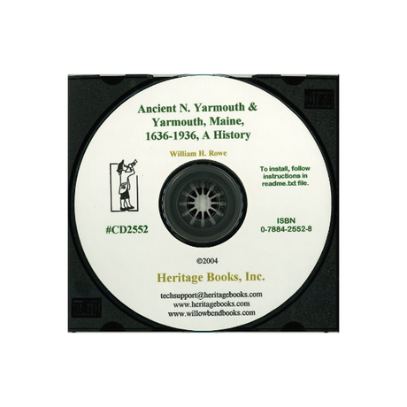 CD-Ancient North Yarmouth and Yarmouth, Maine, 1636-1936, A History