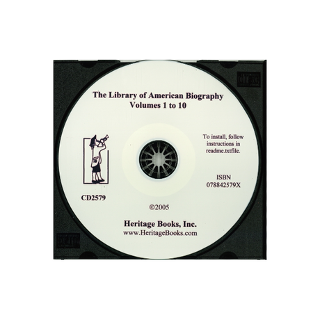 CD-The Library of American Biography: Volumes 1 to 10