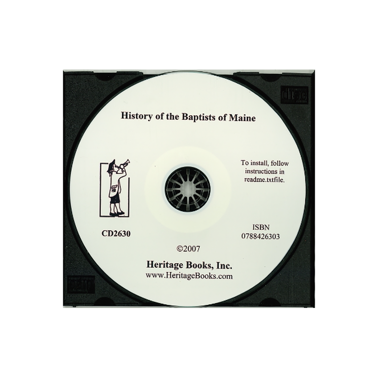 CD-History of the Baptists in Maine