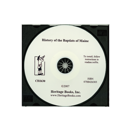 CD-History of the Baptists in Maine