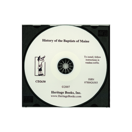 CD-History of the Baptists in Maine