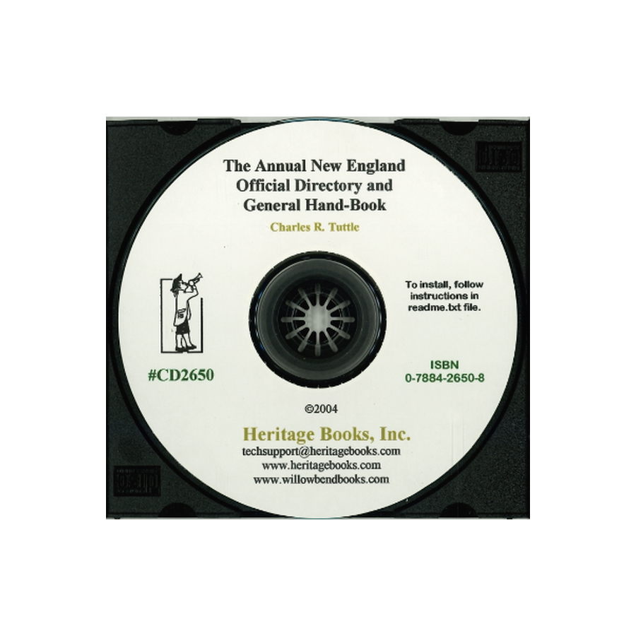 CD-The Annual New England Official Directory and General Hand-Book for 1878-79