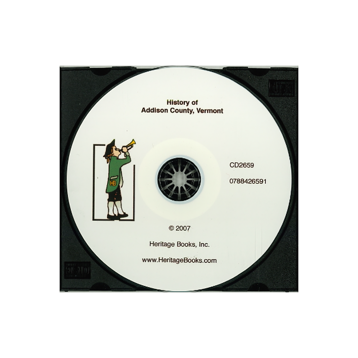 CD-History of Addison County, Vermont, with Illustrations and Biographical Sketches of Some of its Prominent Men and Pioneers