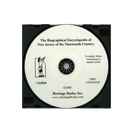 CD-The Biographical Encyclopedia of New Jersey of the Nineteenth Century