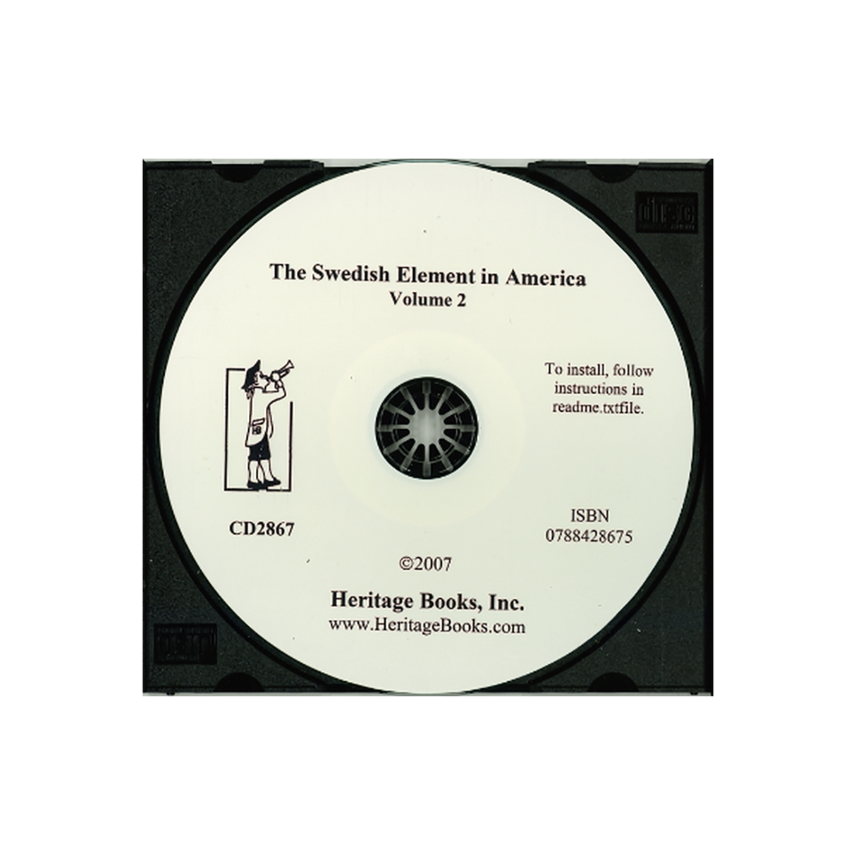 CD-The Swedish Element in America: A Comprehensive History of Swedish-American Achievements from 1638 to the Present Day, Volume 2