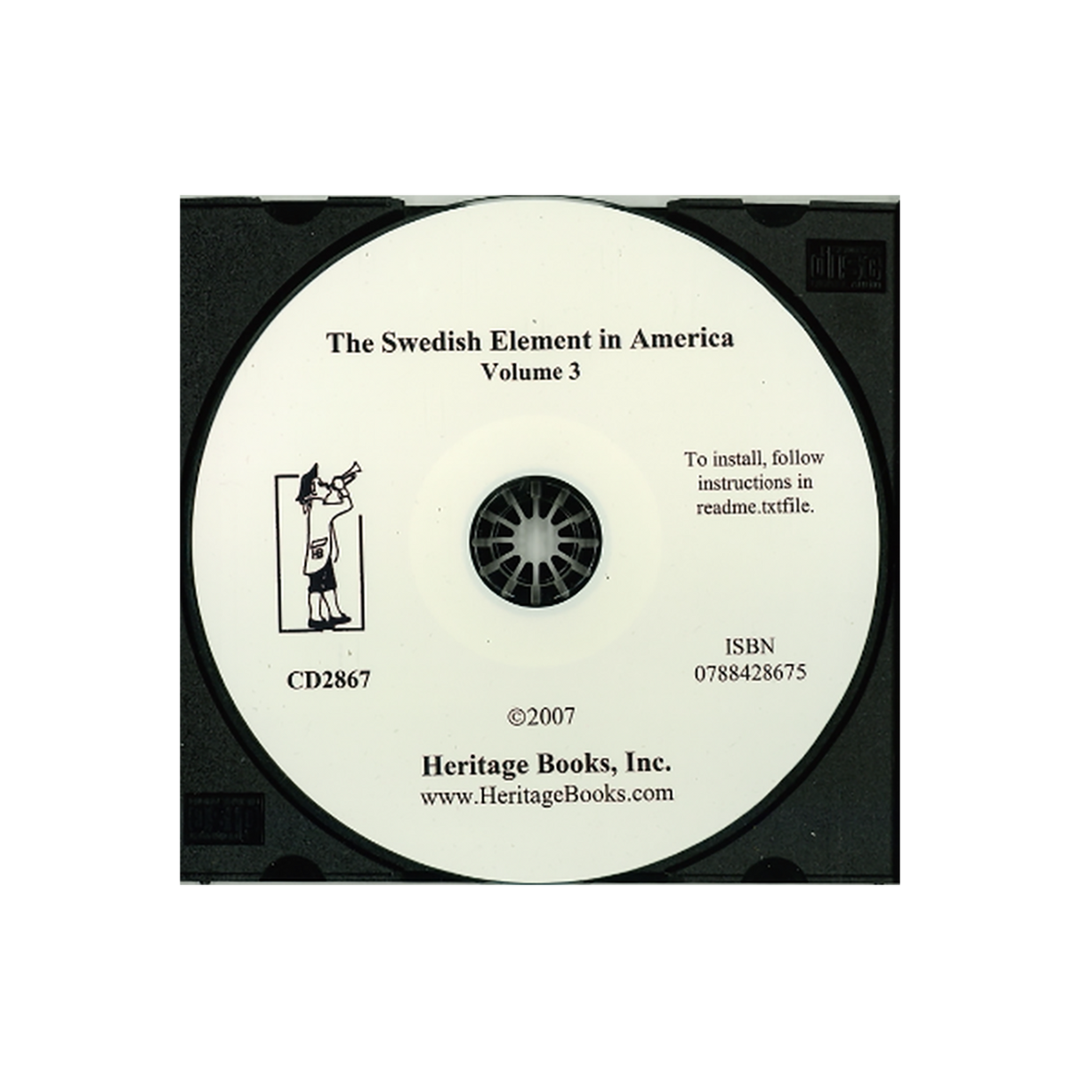 CD-The Swedish Element in America: A Comprehensive History of Swedish-American Achievements from 1638 to the Present Day, Volume 3