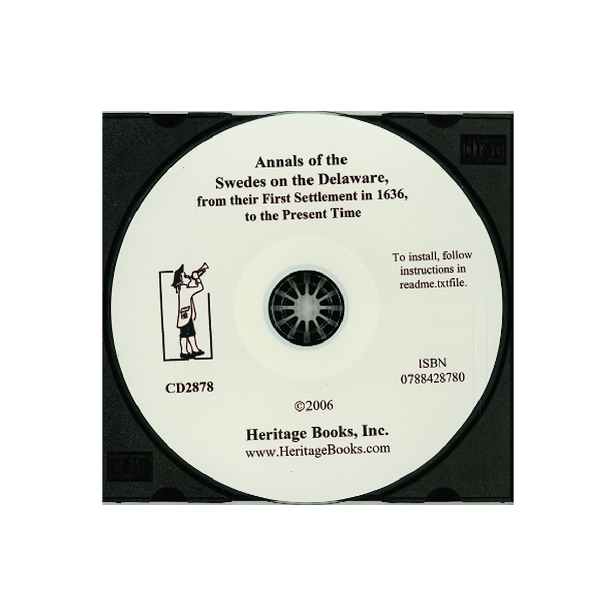 CD-Annals of the Swedes on the Delaware, from their First Settlement in 1636, to the Present Time