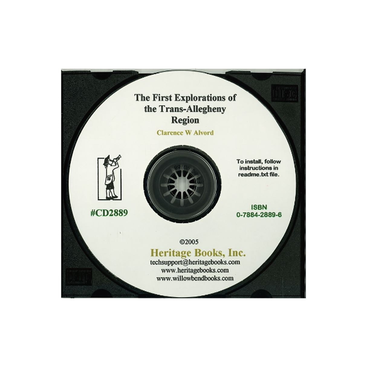 CD-The First Explorations of the Trans-Allegheny Region by the Virginians, 1650-1674