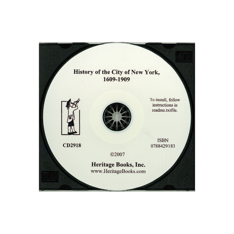 CD-History of the City of New York, 1609-1909