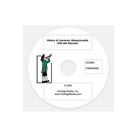 CD-History of Lawrence, Massachusetts with War Records