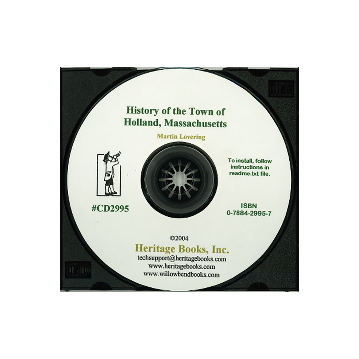 CD-History of the Town of Holland, Massachusetts