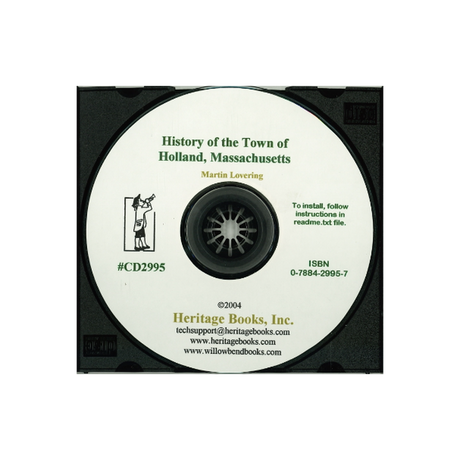 CD-History of the Town of Holland, Massachusetts