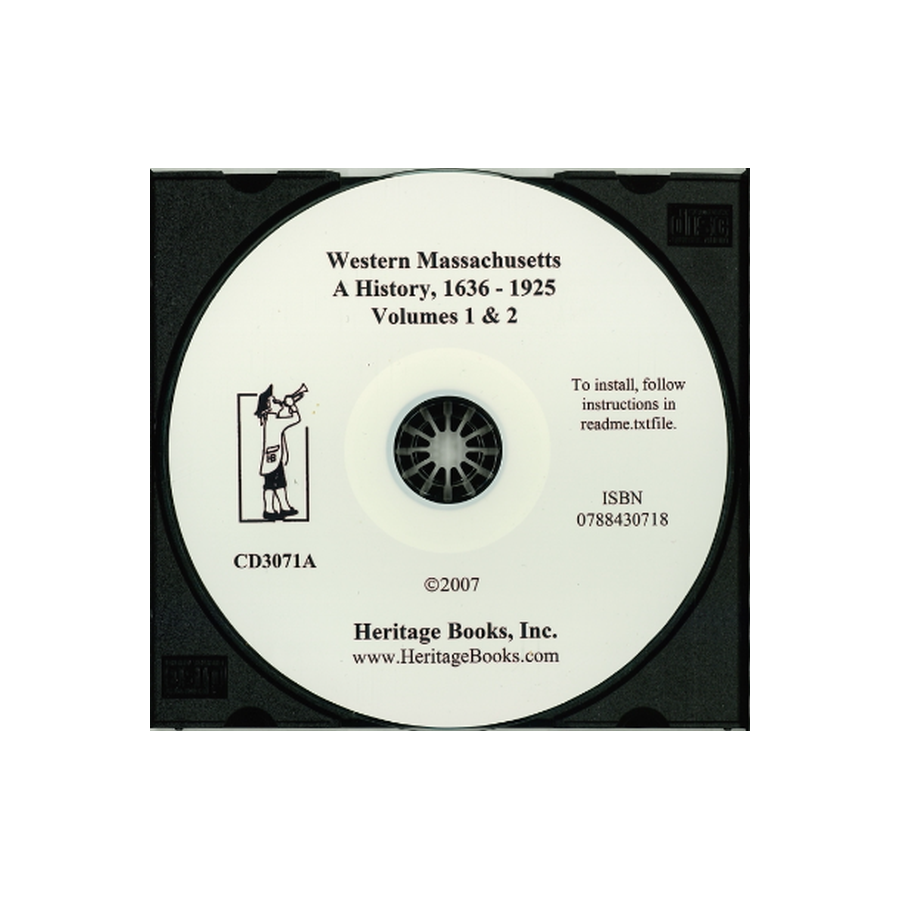 CD-Western Massachusetts, A History, 1636-1925 disc 1