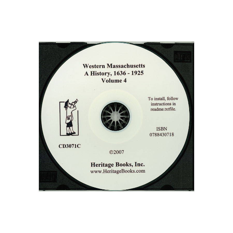 CD-Western Massachusetts, A History, 1636-1925 disc 3