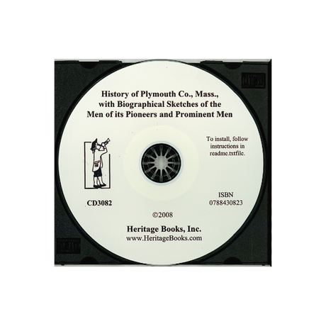 CD-History of Plymouth County Massachusetts with Biographical Sketches of the men of its Pioneers and Prominent Men