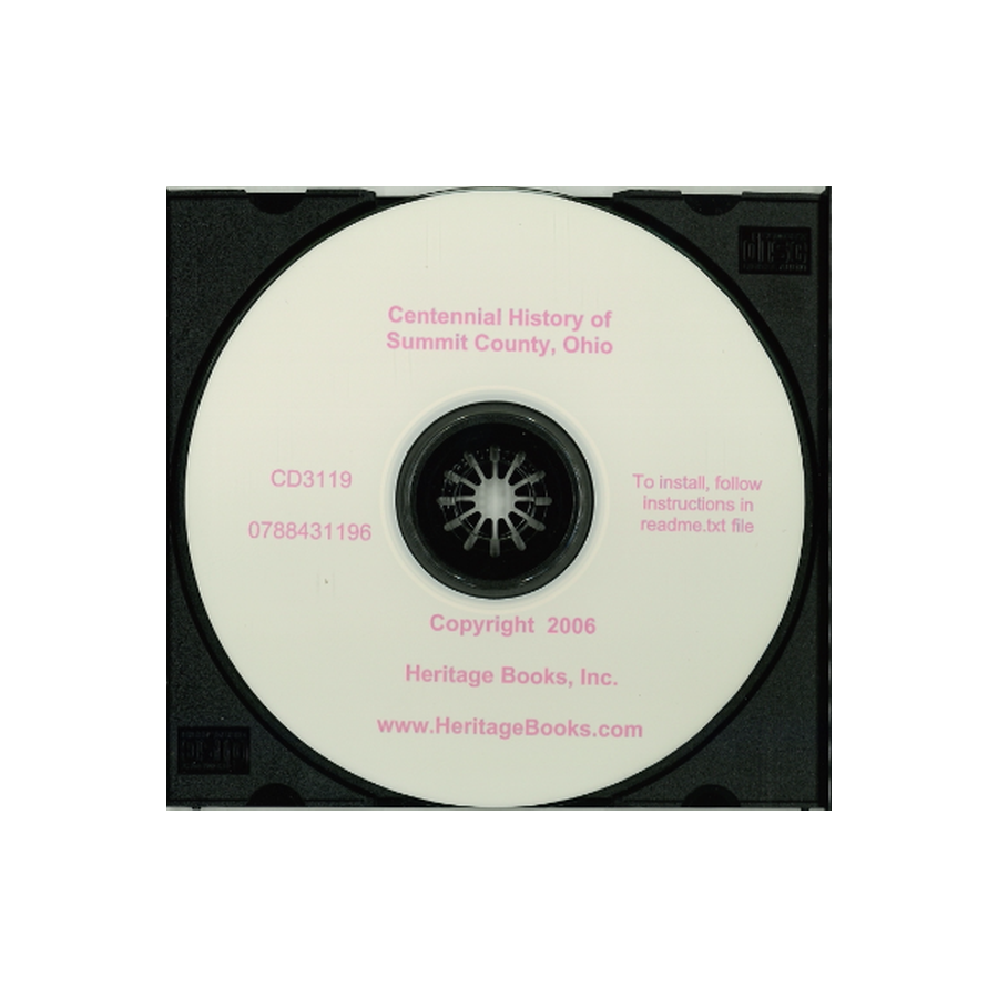 CD-Centennial History of Summit County, Ohio