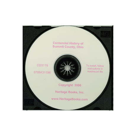 CD-Centennial History of Summit County, Ohio
