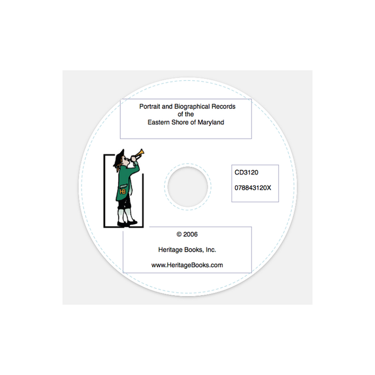 CD-Portrait and Biographical Records of the Eastern Shore of Maryland