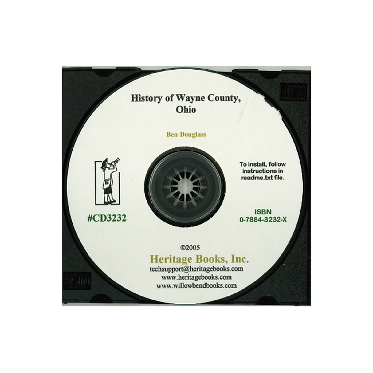 CD-History of Wayne County, Ohio from the Days of the Pioneers and First Settlers to the Present Time