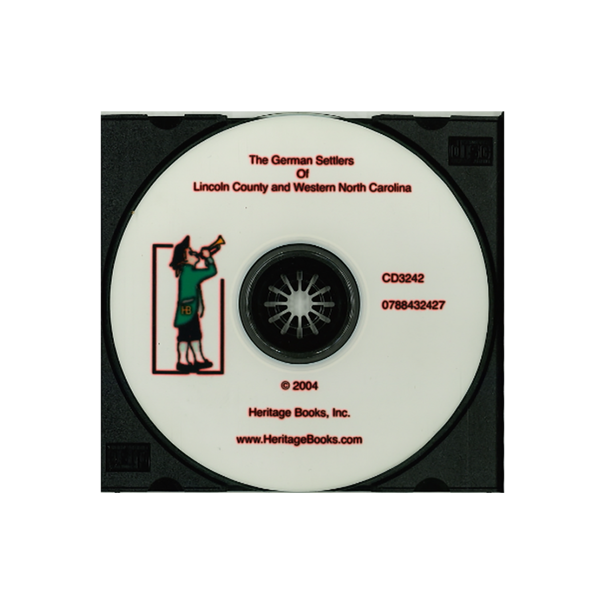 CD-The German Settlers of Lincoln County and Western North Carolina