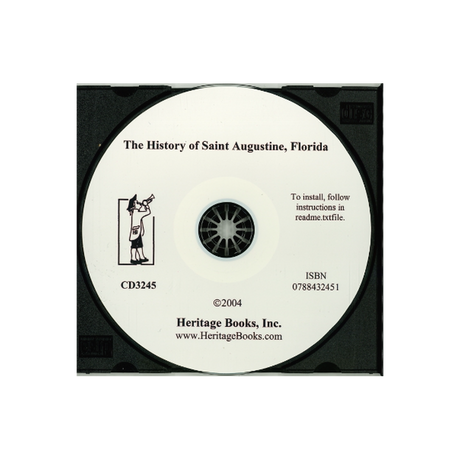 CD-The History of Saint Augustine, Florida