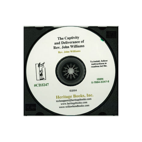 CD-The Redeemed Captive Returning to Zion, or the Captivity and Deliverance of Rev. John Williams
