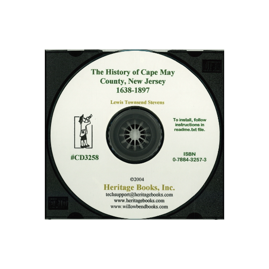 CD-The History of Cape May County, New Jersey, 1638-1897