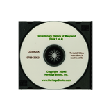 CD-Tercentenary History of Maryland, Volume 1 of 4