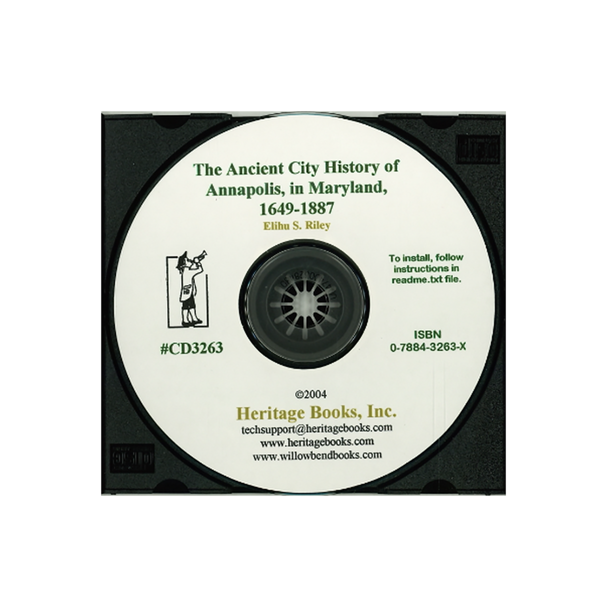 CD-The Ancient City: History of Annapolis, in Maryland, 1649-1887