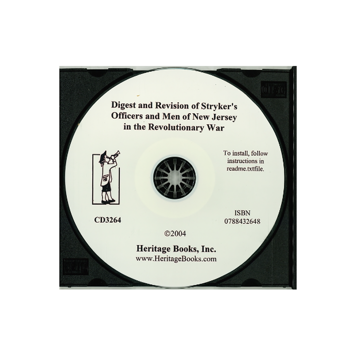 CD-Digest and Revision of Stryker's Officers and Men of New Jersey in the Revolutionary War