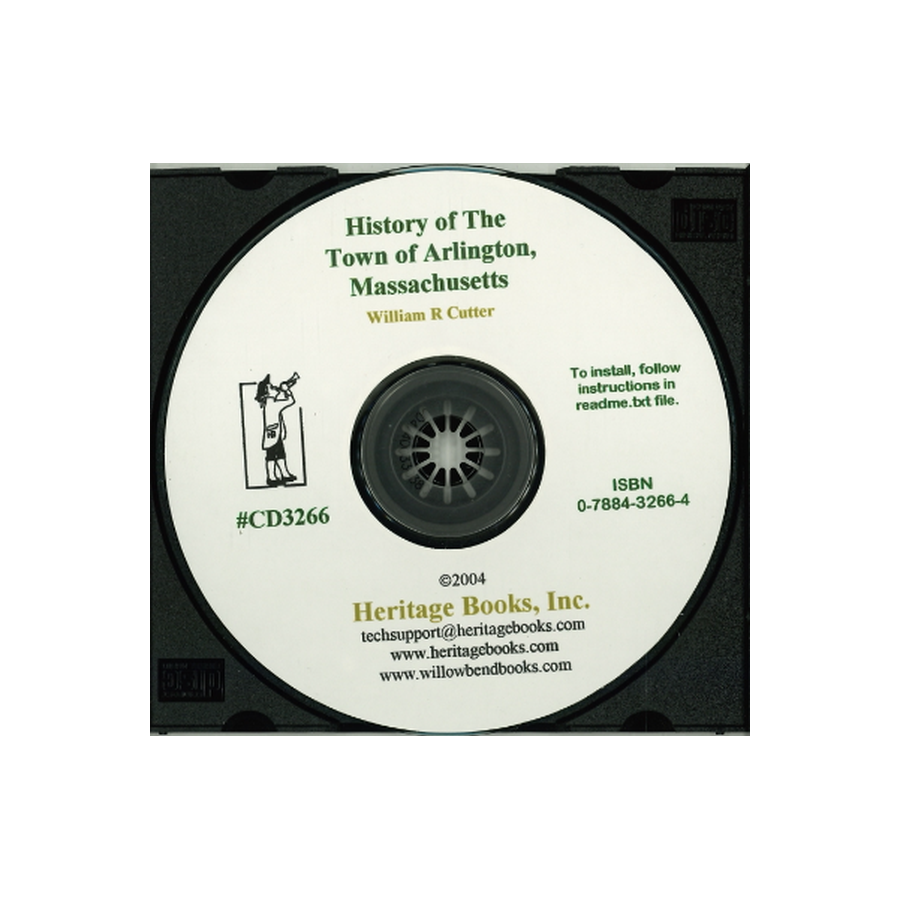 CD-History of the Town of Arlington, Massachusetts