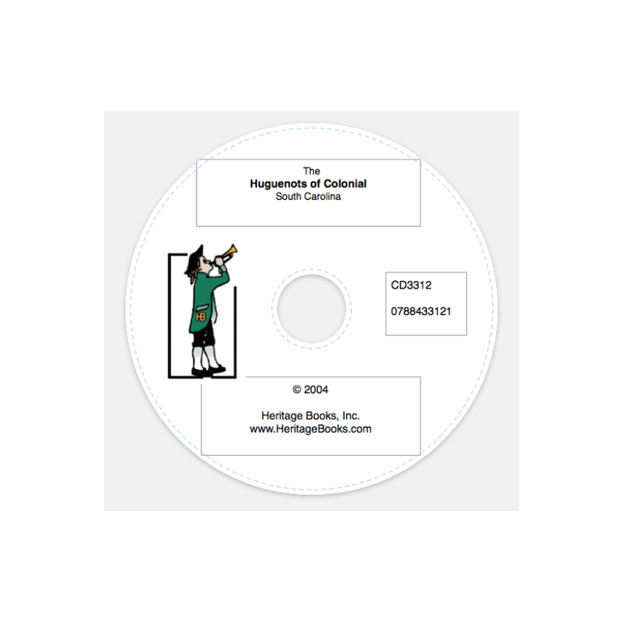 CD-The Huguenots of Colonial South Carolina