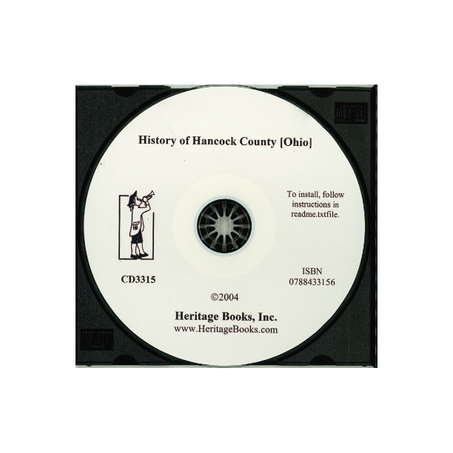 CD-History of Hancock County [Ohio]