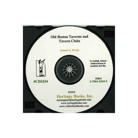 CD-Old Boston Taverns and Tavern Clubs