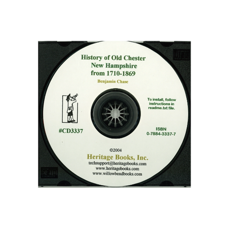 CD-History of Old Chester (New Hampshire), from 1710-1869
