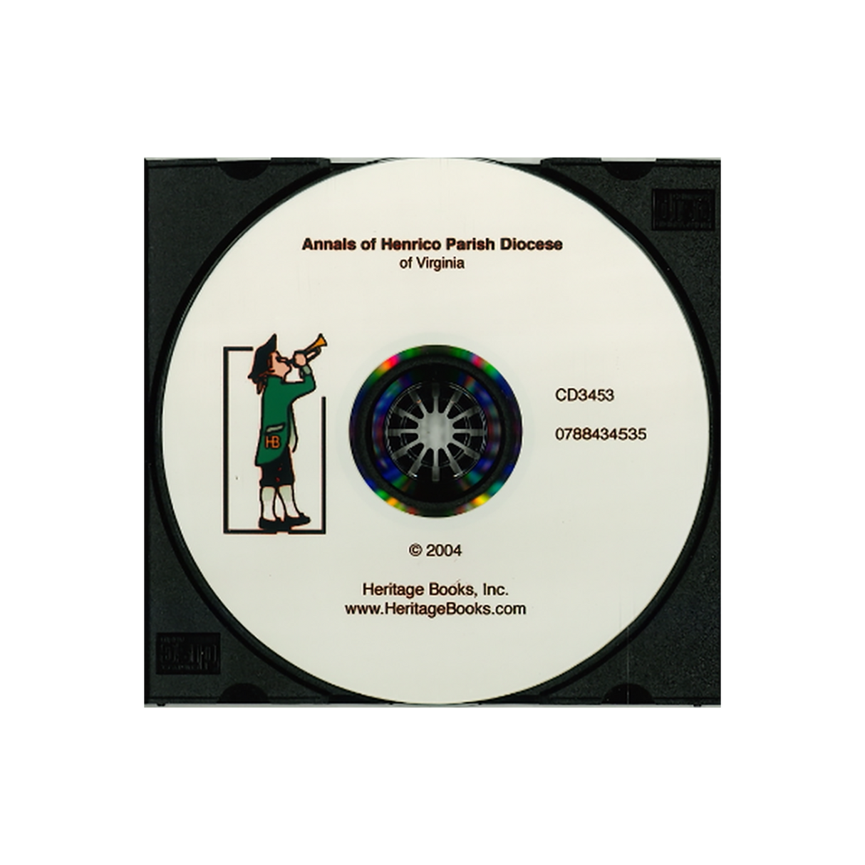 CD-Annals of Henrico Parish, Diocese of Virginia, and Especially of St John's Church, the Present Mother Church of the Parish, from 1611 to 1884
