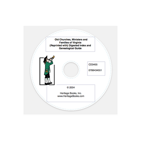 CD-Old Churches, Ministers and Families of Virginia