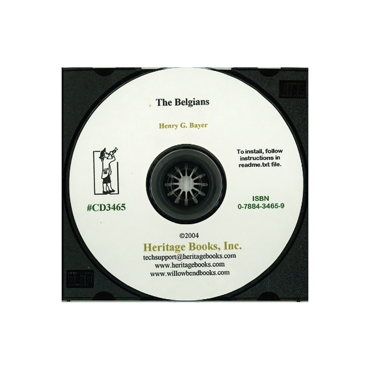 CD-The Belgians: First Settlers in New York and in the Middle States with a Review of the Events which led to their Immigration