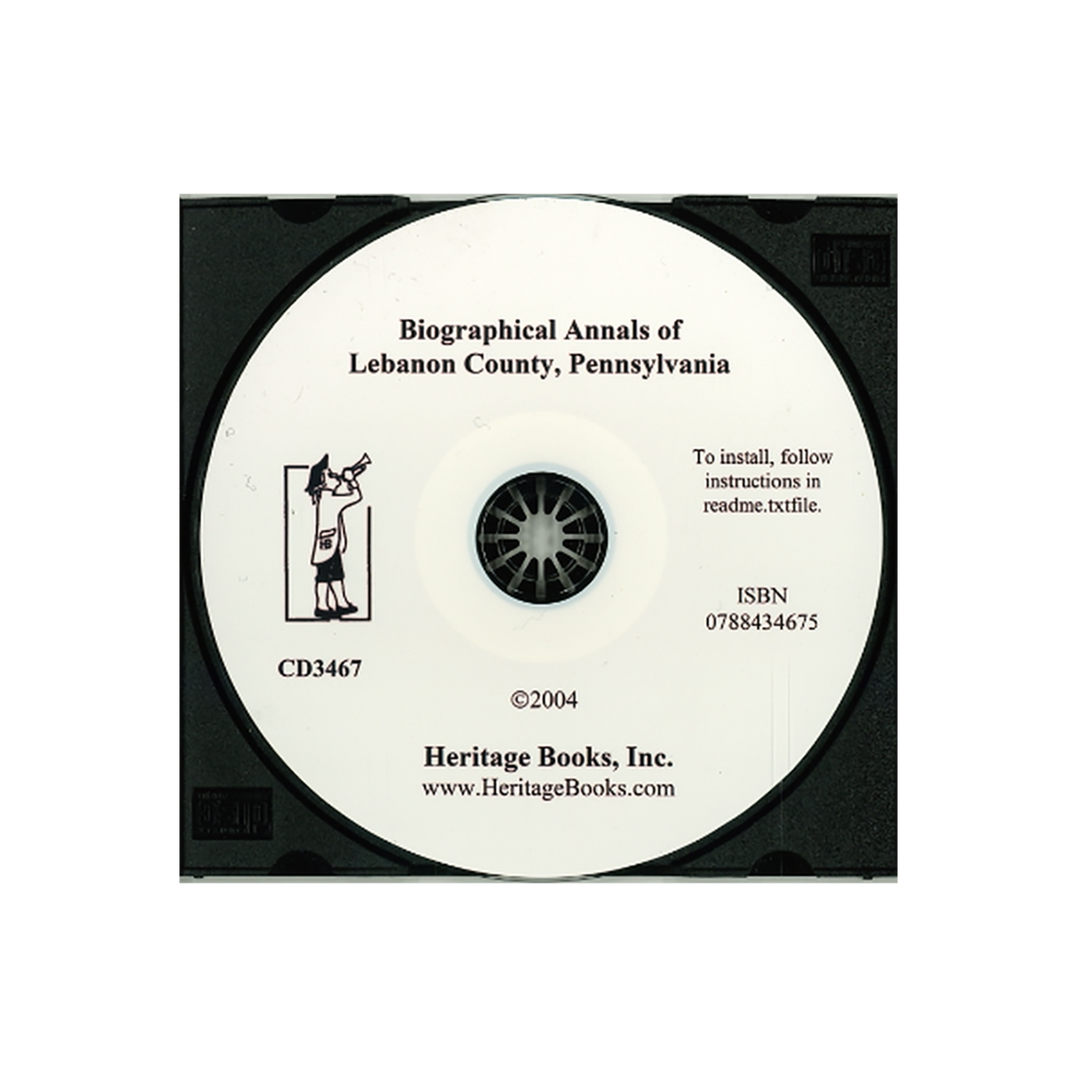 CD-Biographical Annals of Lebanon County, Pennsylvania