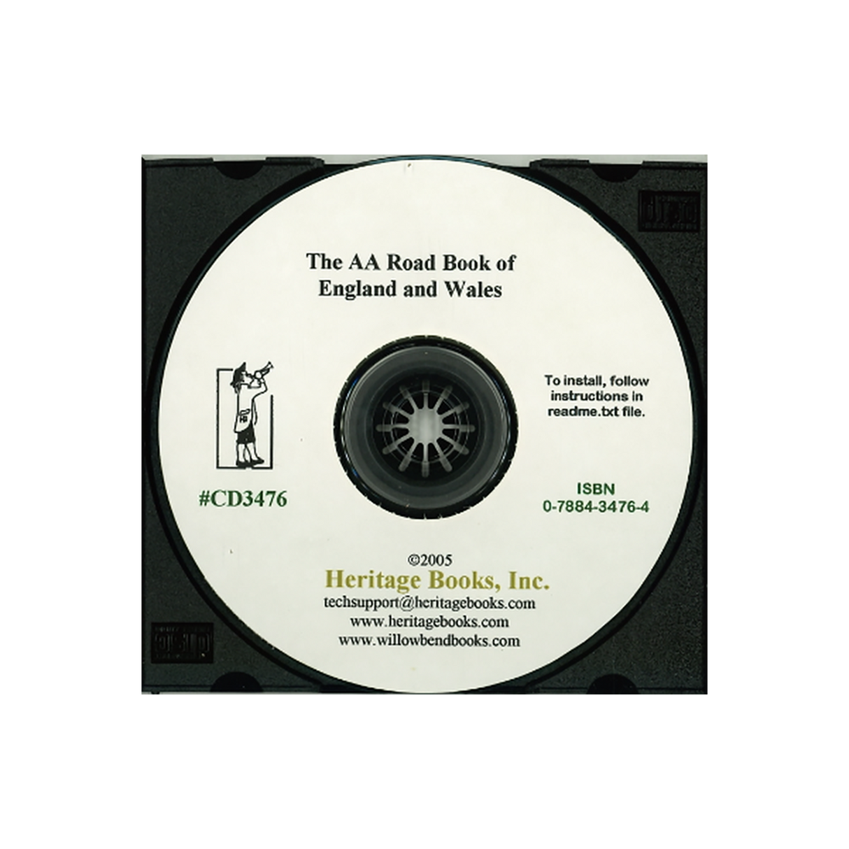 CD-The AA Road Book of England and Wales: With Gazetteer, Itineries, Maps and Town Plans