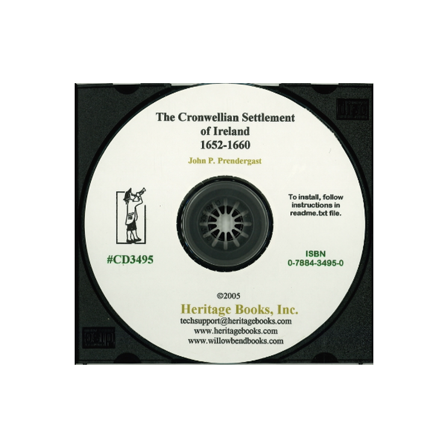 CD-The Cromwellian Settlement of Ireland [1652-1660], Third Edition