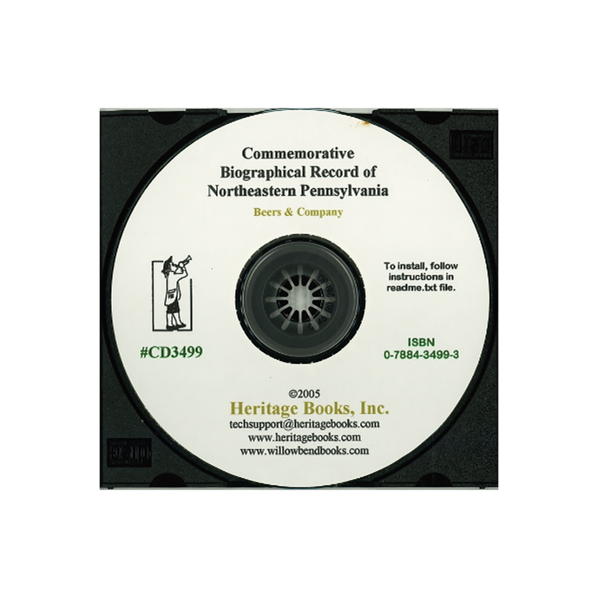 CD-Commemorative Biographical Record of Northeastern Pennsylvania