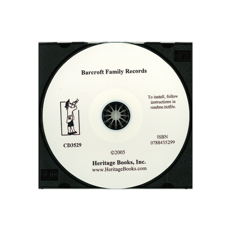 CD-Barcroft Family Records: An Account of the Family in England