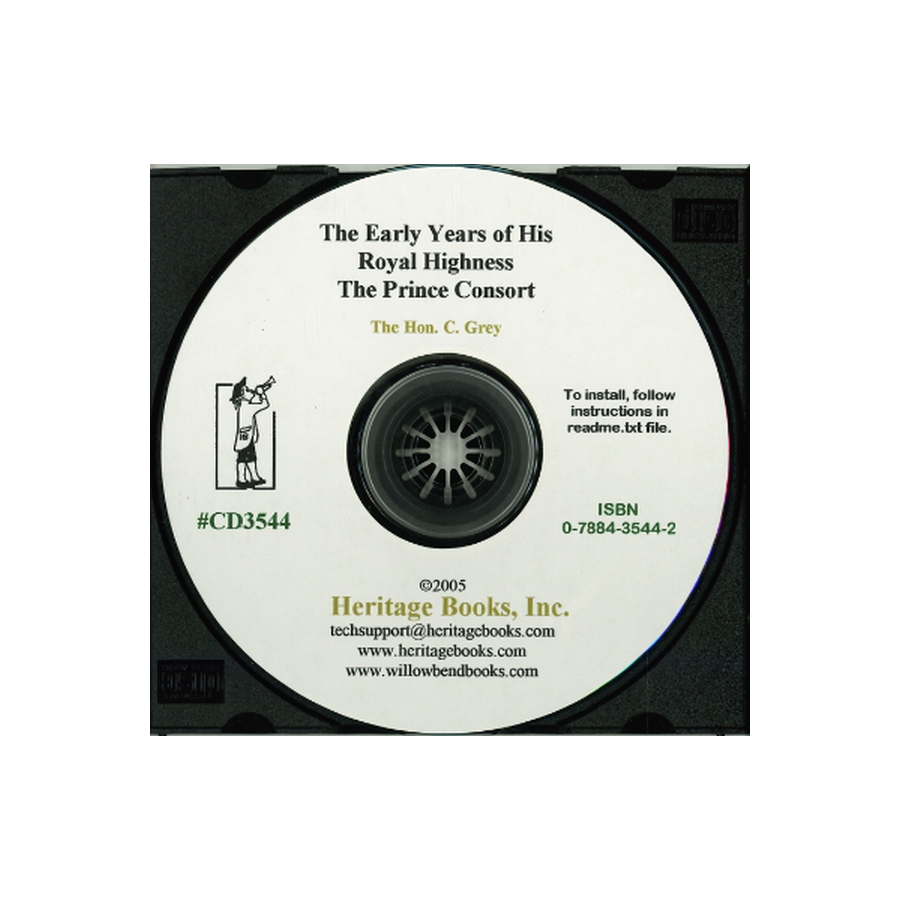 CD-The Early Years of His Royal Highness The Prince Consort, Compiled Under the Direction of Her Majesty The Queen
