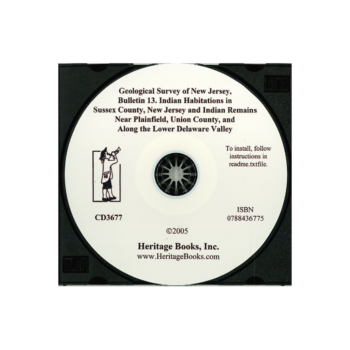 CD-Geological Survey of New Jersey, Bulletin 13
