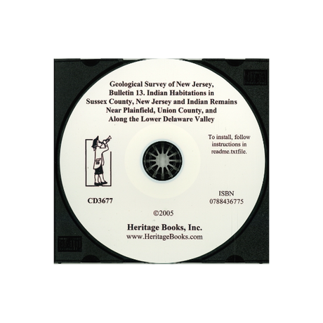 CD-Geological Survey of New Jersey, Bulletin 13