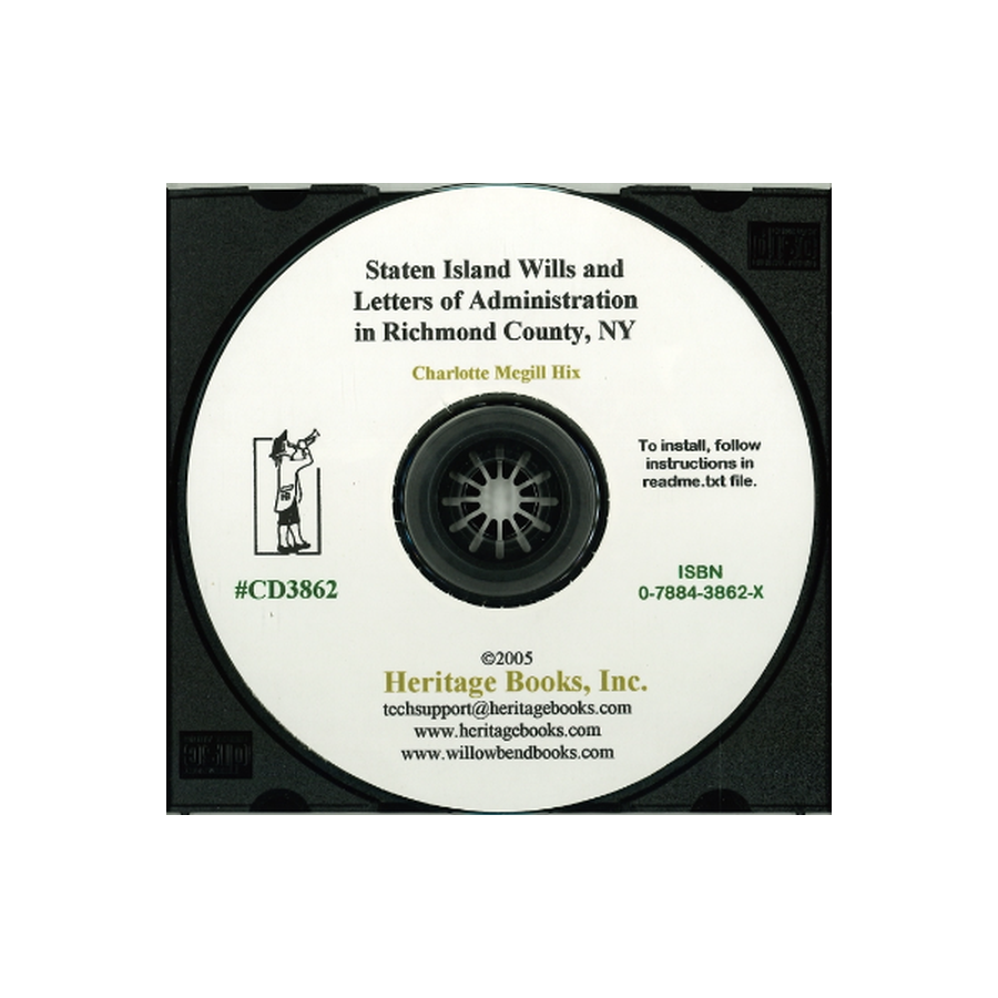 CD-Staten Island Wills and Letters of Administration in Richmond County, New York, 1670-1800