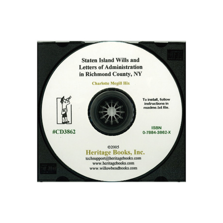 CD-Staten Island Wills and Letters of Administration in Richmond County, New York, 1670-1800